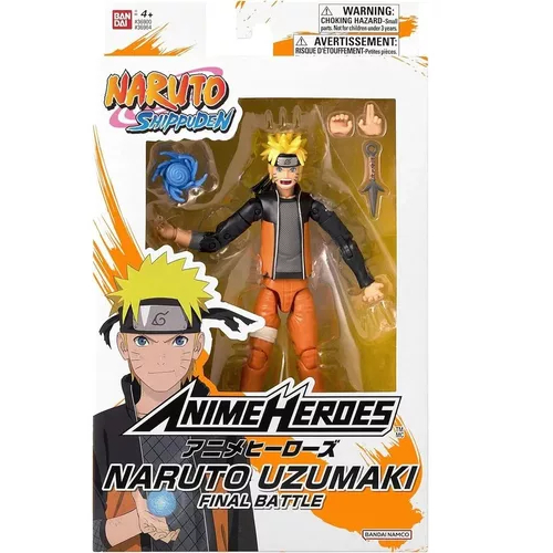 Boneco Articulado Uzumaki Naruto Batalha Final - F0102-9