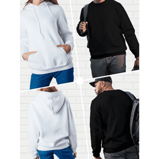 Moletom Liso Masculino Feminino Blusa Lisa Estilo Canguru Com Capuz E Careca Casual