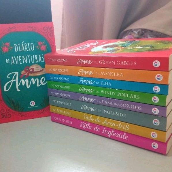 Box Anne de Green Gables 8 livros + Diário de Aventuras | Shopee Brasil