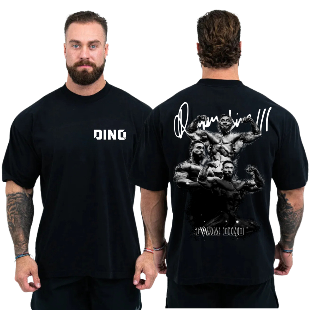 Camiseta Oversized Ramon Estampado Fan Academia Musculação Camisa Algodão Novo