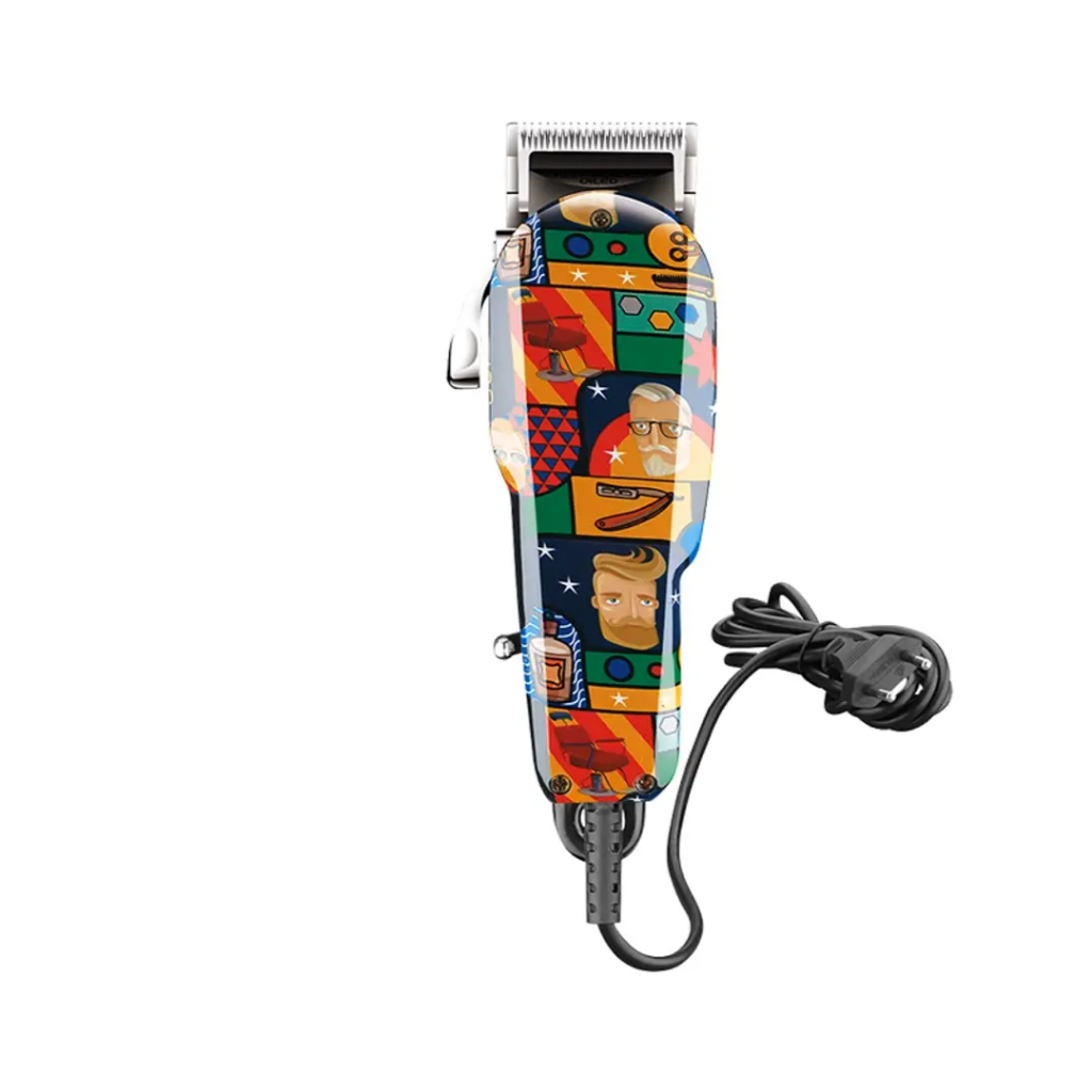Maquina de Cortar Cabelo Kemei Max-2092 Profissional Grafites