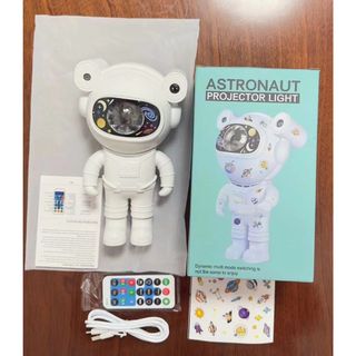 Astronauta Galaxy Projetor Noite Luz Céu Estrelado Estrela com BLUETOOTH  LED com som YB — foto 7 — Achou Levou Brasil