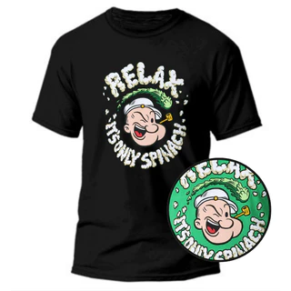 Camiseta Masculina Popeye -100% Algodão - 528