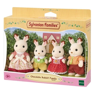 Sylvanian Families Família dos Coelhos Chocolate 5655 - Epoch