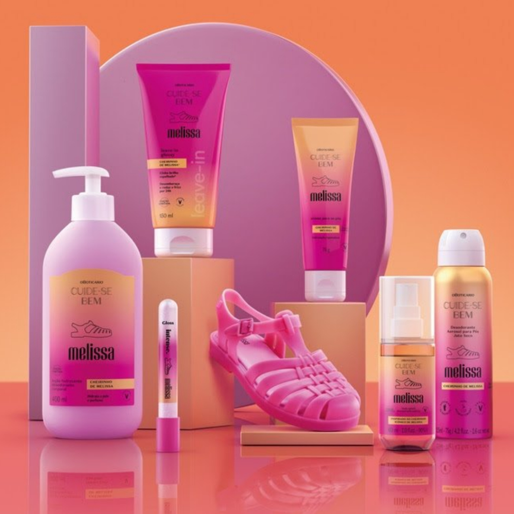 RARA Linha Melissa O Boticário ORIGONAL | Shopee Brasil