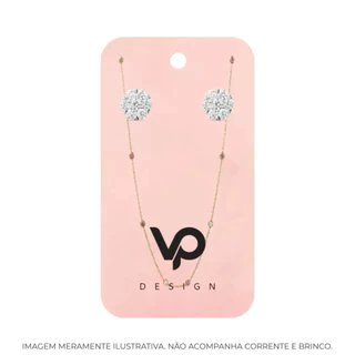 TAG PERSONALIZADA PARA BRINCOS E COLAR FINO - 100 un