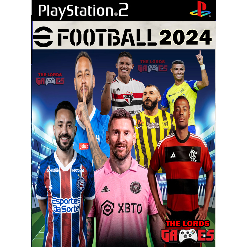 PES 2024 PS2 Shopee Brasil