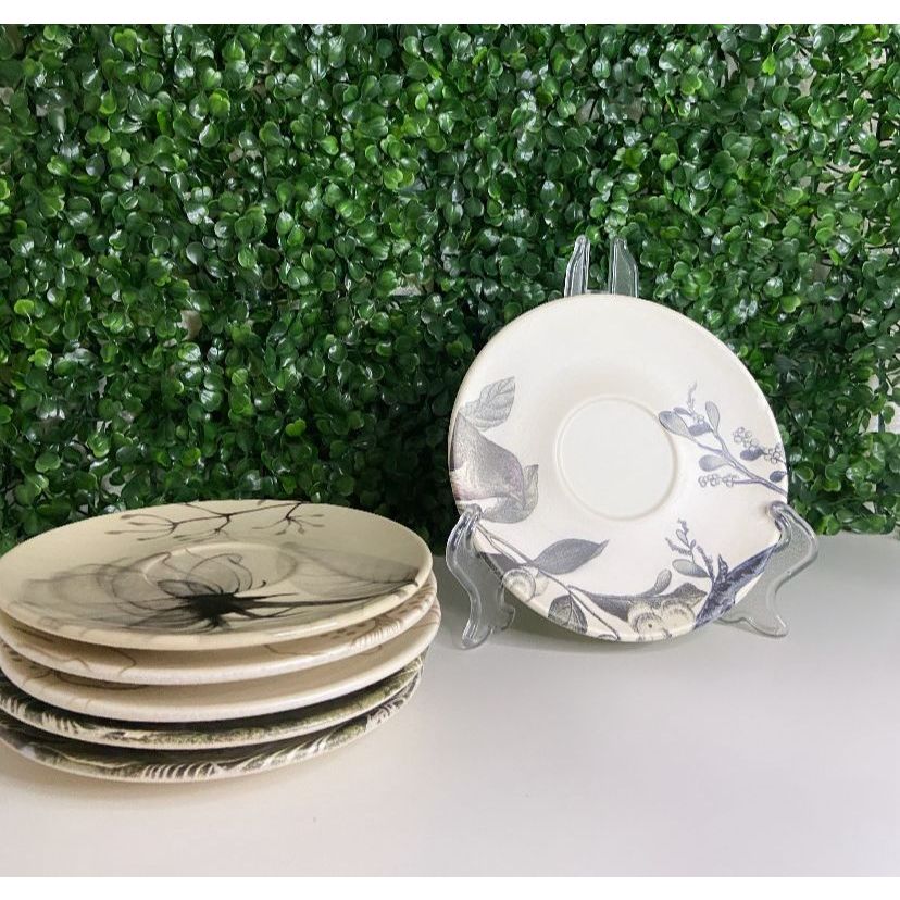 Pires para xicara de chá em ceramica , avulso 2ª linha 15 cm - Porto ...