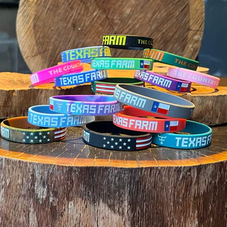 Pulseira Silicone Texas Farm-thecountryside