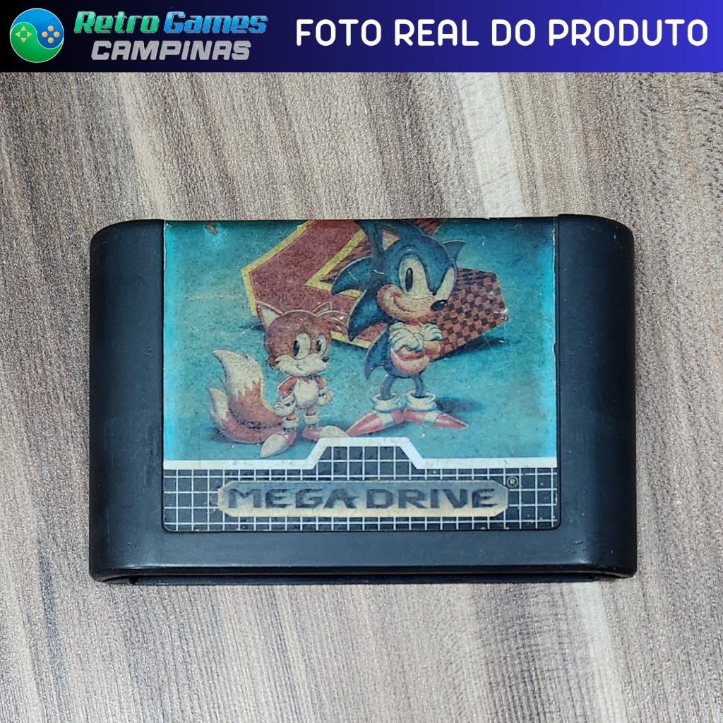 SONIC THE HEDGEHOG 2 - MEGA DRIVE | Shopee Brasil