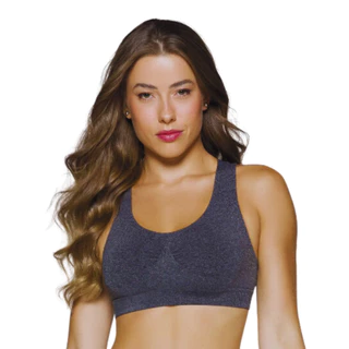 kit 02 Top Fitness Nadador Sem Costura Selene