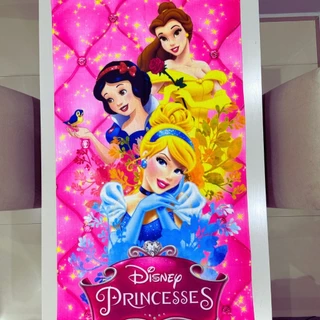 Toalha Infantil Banho Praia Algodão Grande Princesas Disney em Oferta na Shopee