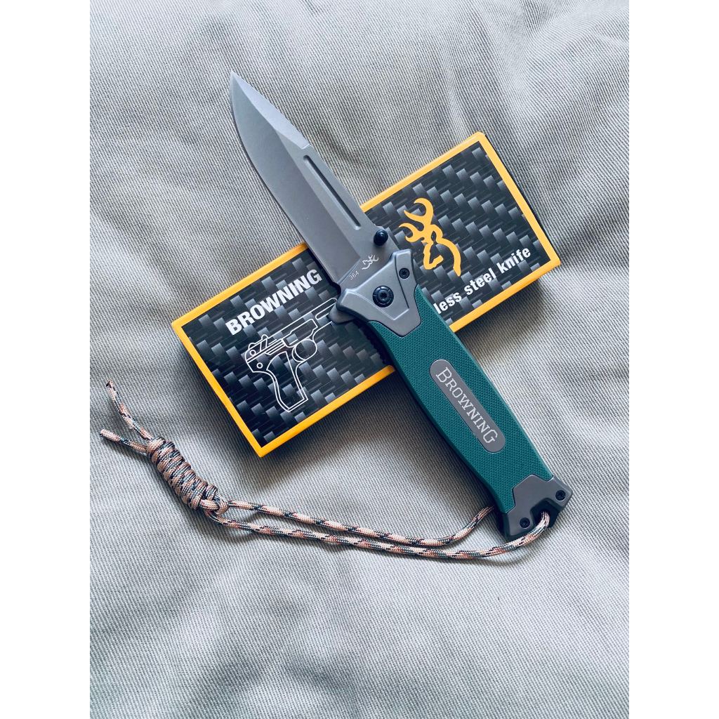Couteau Browning lame 9cm bois/métal | Kaufen auf Ricardo
