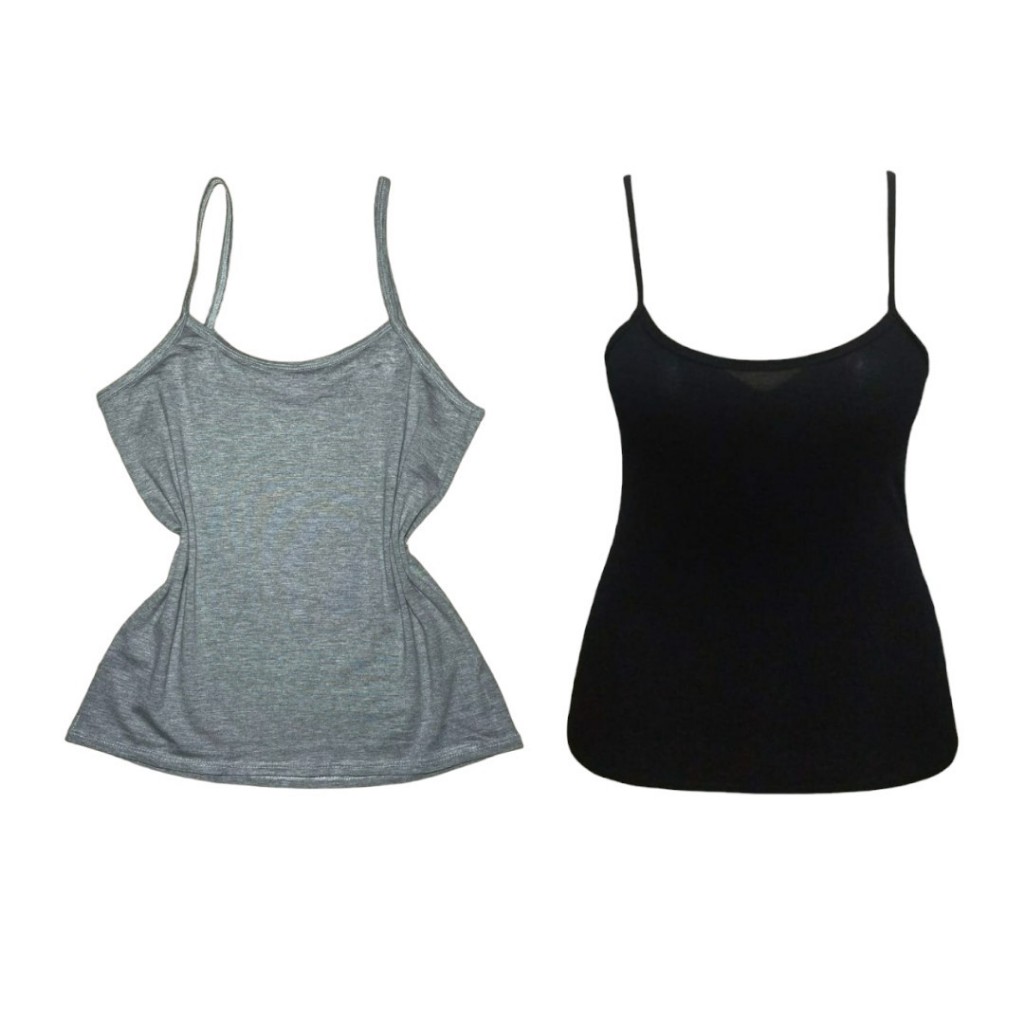 kit 2 Regata de alcinha feminina blusinha básica lisa Blusa de alcinha ...