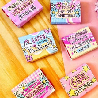 Chiclete Dia das Mulheres - Lembrancinhas em Oferta na Shopee