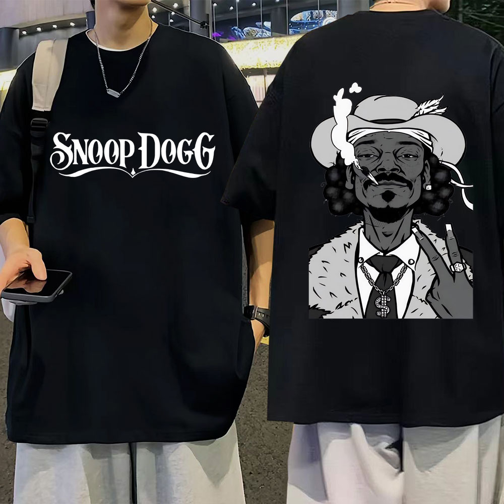 Camisa Masculina Trap Oversized Rap Snoop Dog Gringa Americana