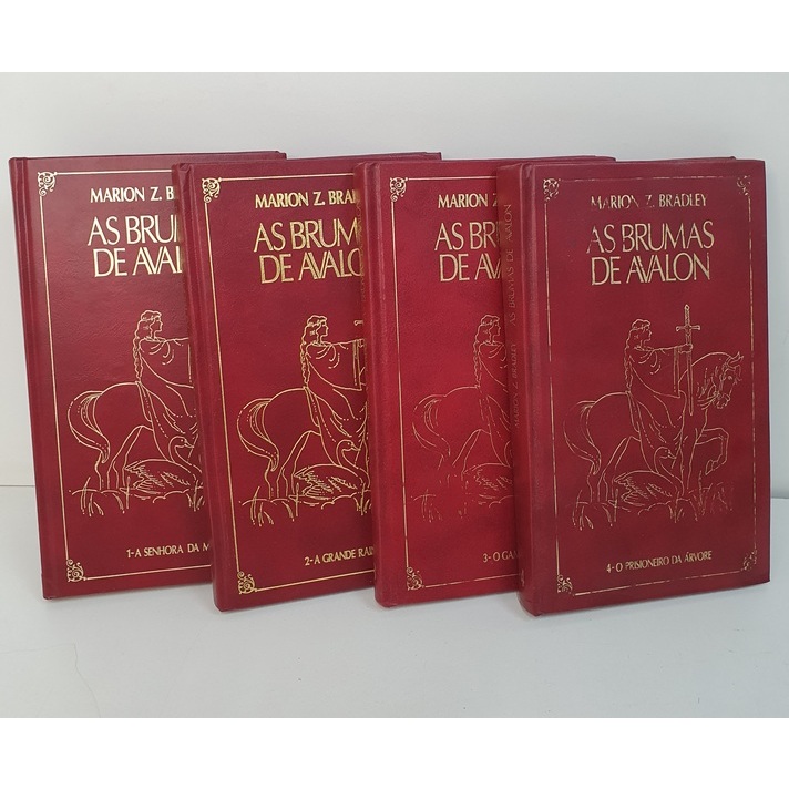 Coleção As Brumas De Avalon 4 Volumes - Marion Zimmer - A047