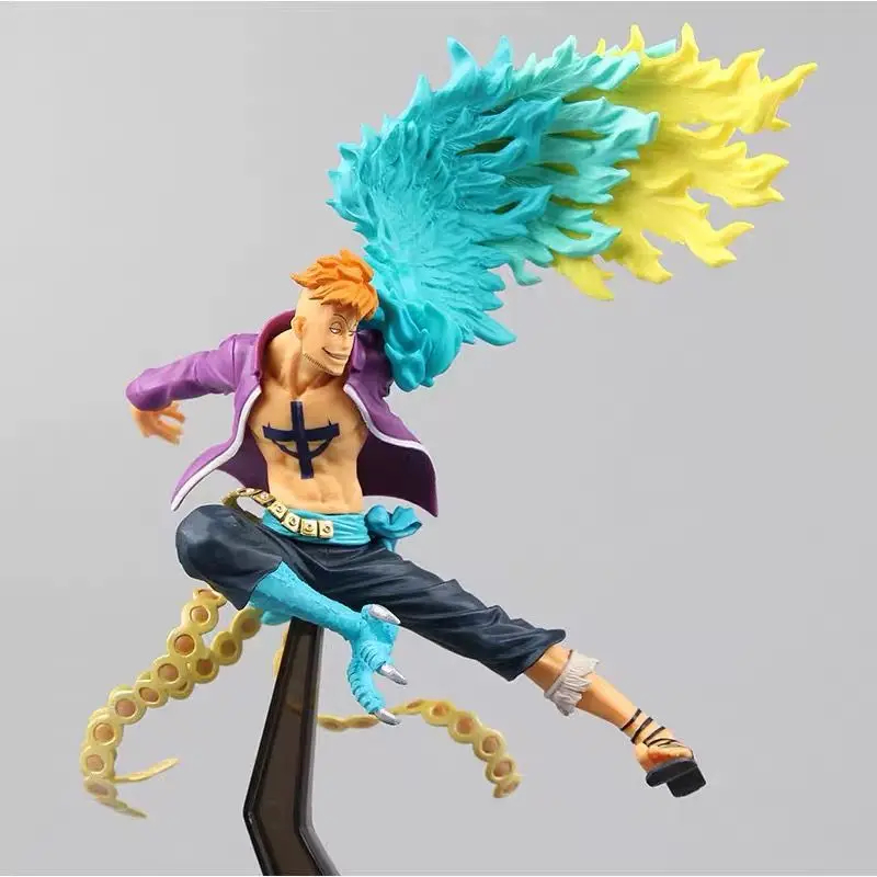 Figura de Ação Marco One Piece - Marco a fênx - Barba Branca