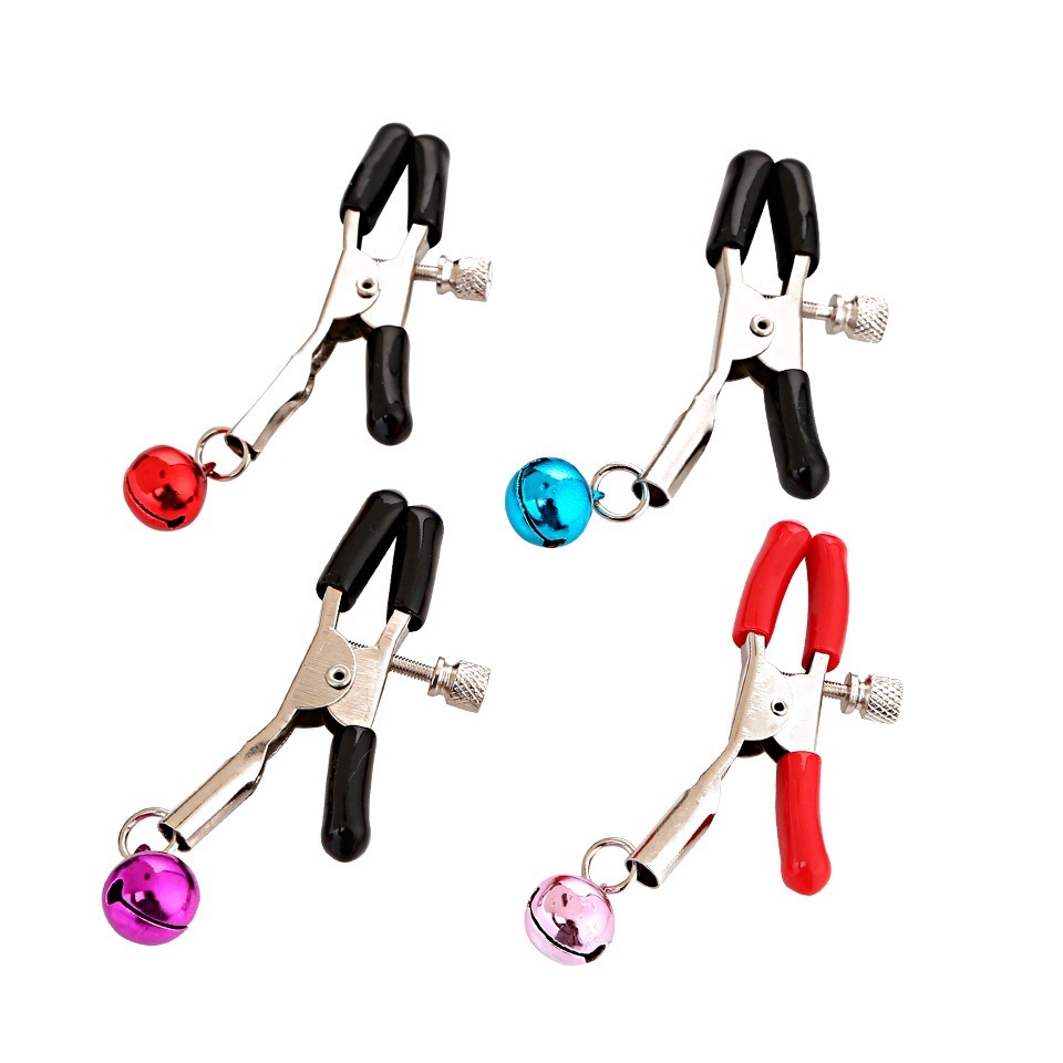 Prendedor De Mamilos Inoxidável Várias Cores - Brinquedo De Sexo SEX SHOP GP-05