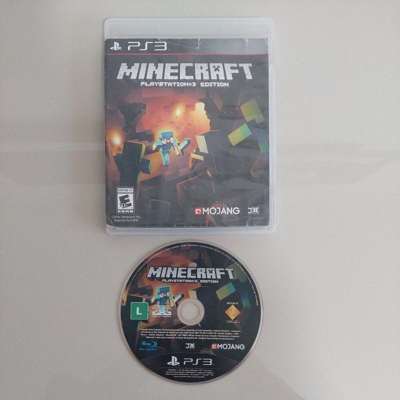 Jogo Minecraft Original Ps3