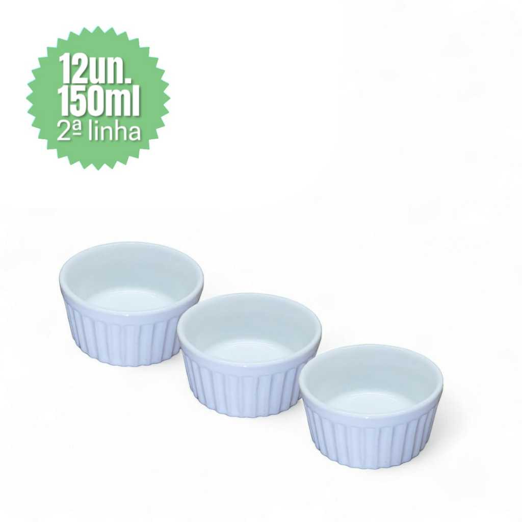 12 Ramequins En Porcelaine Noire 120 Ml - Ø 7.8 X 3.7 Cm - Micro-ondes Et Lave-vaisselle