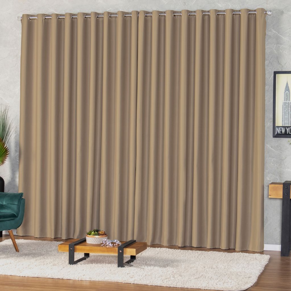 Cortina Para Sala e Quarto Blecaute Blackout Corta Luz Tecido Premium | Shopee Brasil