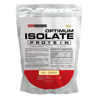 Whey Optimum Isolate Protein 900g - Para Ganho de Massa Muscular Magra - Bodybuilders