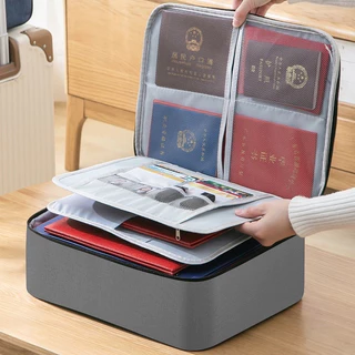 Bolsa Pasta Organizador Viagem Documentos Trava Com Segredo Passaporte Cartão Identidade ref: 3333-2 ou 3333-3