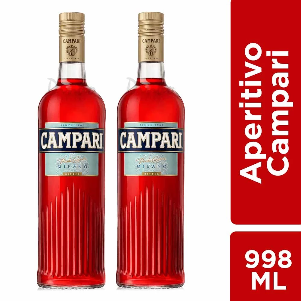 Kit 02 Amargos Campari 998ml