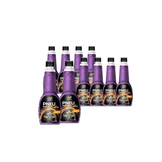 Kit 10 Renovador Limpa Pneus Pretinho Orbi 500ml