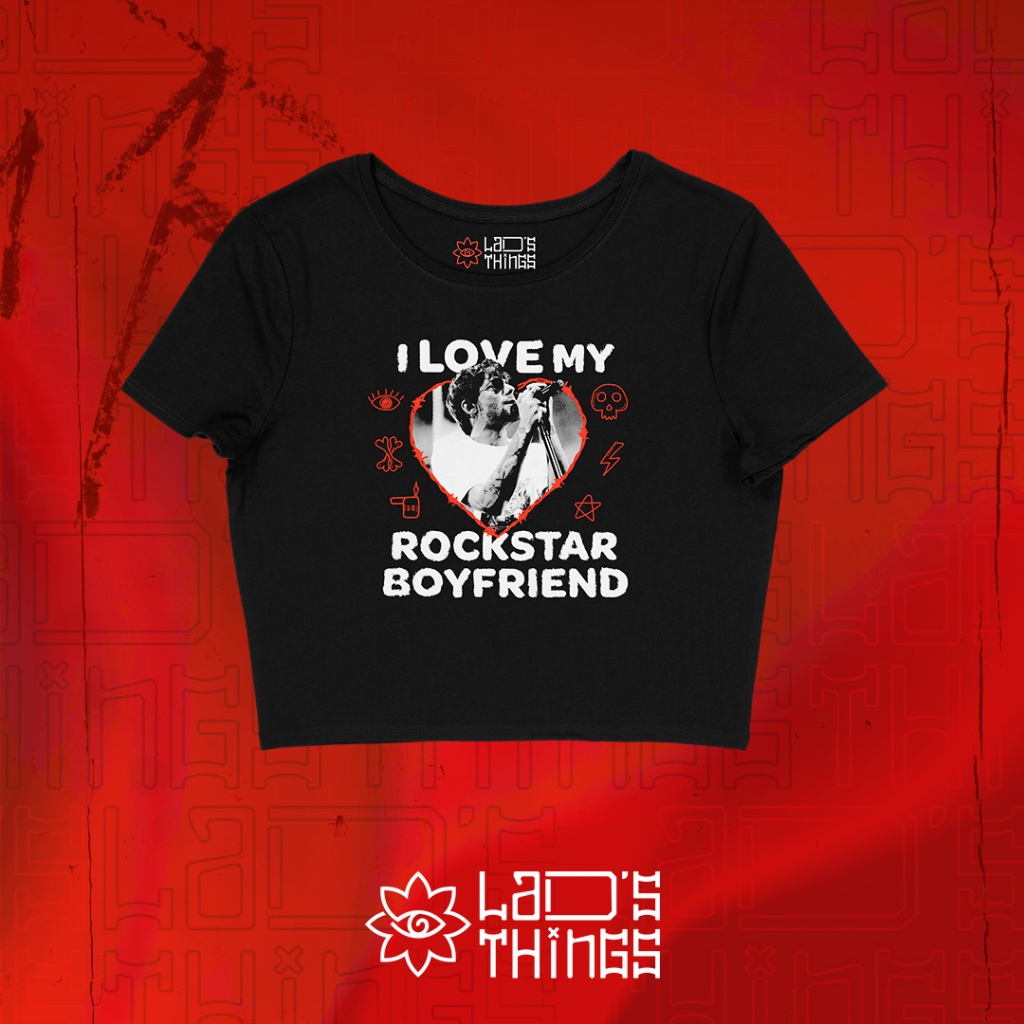 Camiseta, Cropped ou Baby Tee — Rockstar Boyfriend — Louis Tomlinson