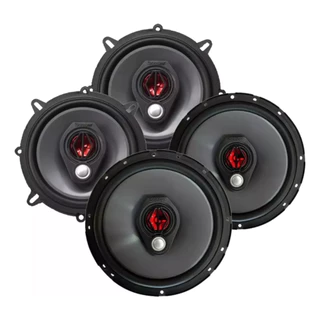 Kit 4 Alto Falante Citroen C3 5 e 6 Pol Bomber Bbr 200w Rms
