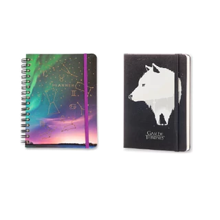 Lote De Caderno Moleskine Game Of Thrones Importado Limited Edition + Planner Permanente Cicero Agenda Papelaria