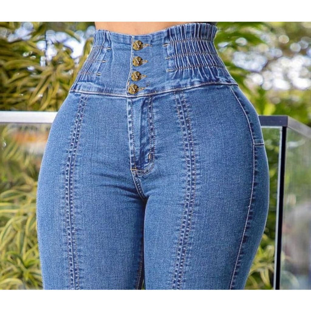 Calça Jeans Afina Cintura Levanta Bumbum MMs