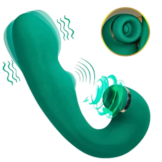 Vibrador Sugador de Clitóris Ponto G e Vagina Feminino Sexual Recarregável em Oferta na Shopee