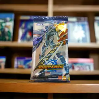 Digimon Oficial BANDAI Card Batle Game lançamento, pack com 5 cards + surpresa