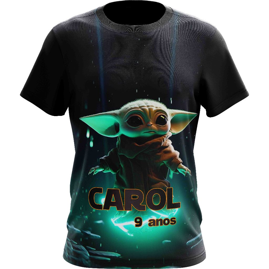 Shops camiseta mini yoda