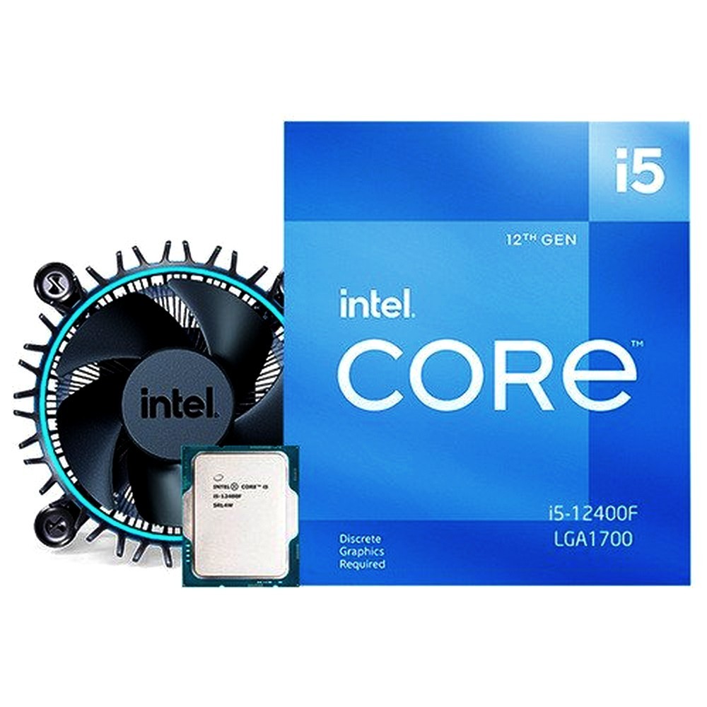 Processador Intel Core i5-12400F,2.5GHz,Turbo C,18MB,LGA,1700