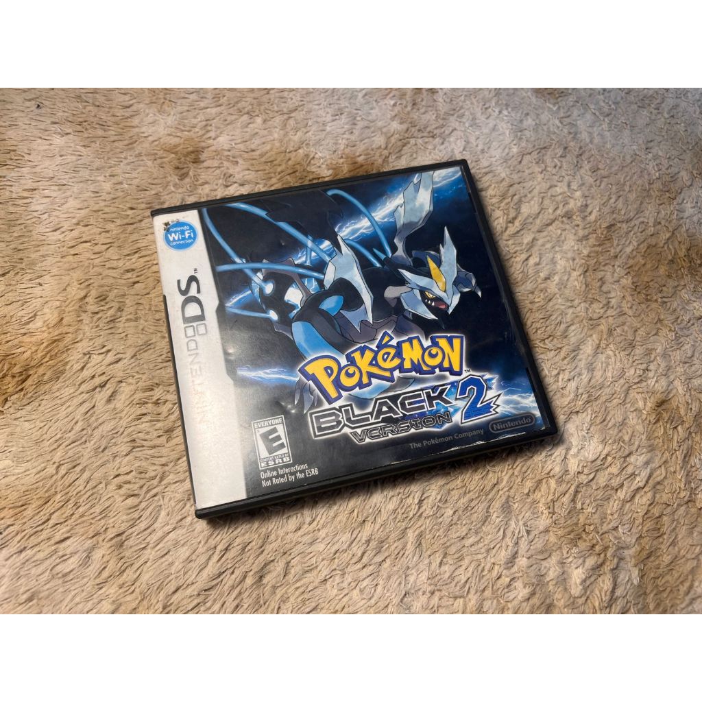 Nintendo Pokemon Black 2 Caixa + Manual