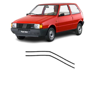 Par Borracha Pingadeira Superior Porta Fiat Uno 2 Portas em Oferta na Shopee