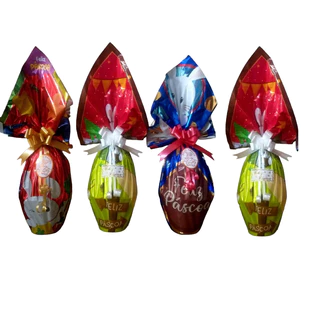 Kit 4 Ovos de Páscoa 150g - Atacado - Presente - Escola - Empresa
