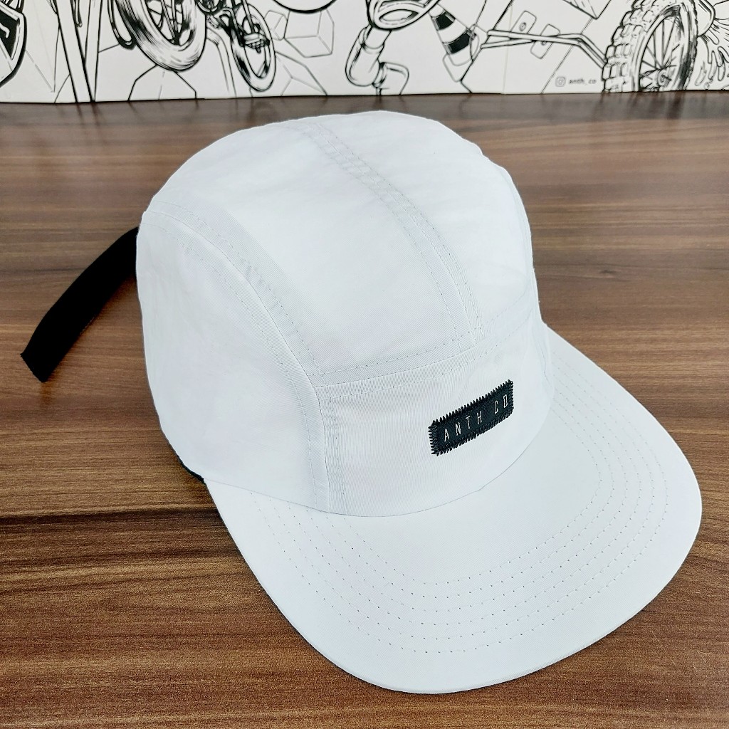 Boné Aba Reta Five Panel Impermeável Fitão Anth Co Original Strapback ...