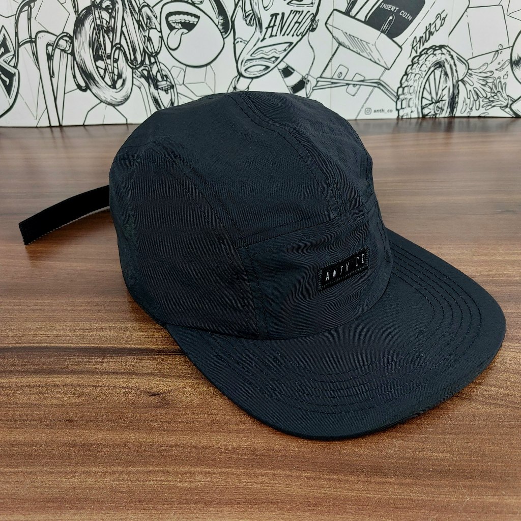 Boné Aba Reta Five Panel Impermeável Fitão Anth Co Original Strapback ...