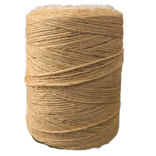 BARBANTE DE SISAL LASIS 2MM 250M 500/1 ARTESANATO ARRANHADORES DECORAÇÃO RUSTICA JUTA