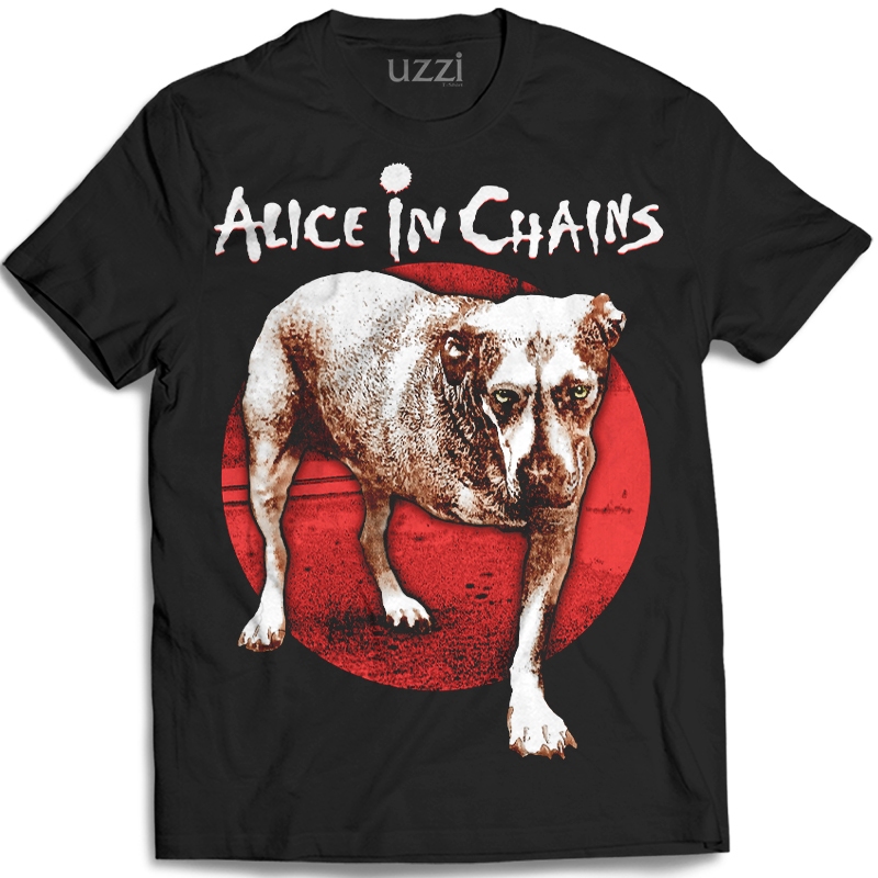 Camiseta De Banda de Rock Alice In Chains TriPod The Dog