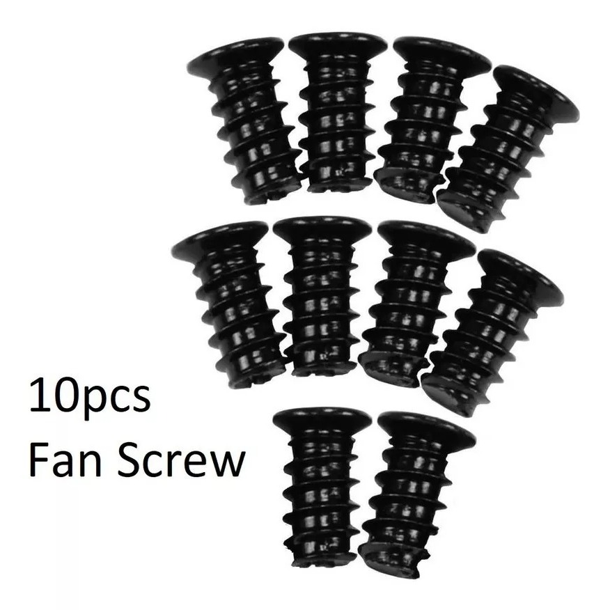 10 Parafusos Para Fixar Cooler Fan Ventoinha Gabinete Gamer