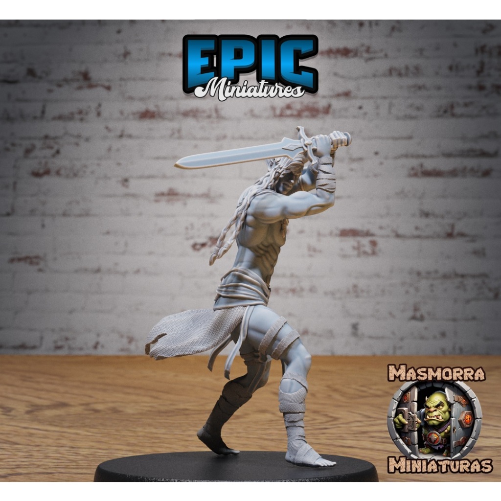 Kit Miniaturas RPG - Elfos (3 peças)