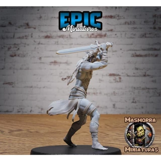 Kit Miniaturas RPG - Elfos (3 peças)