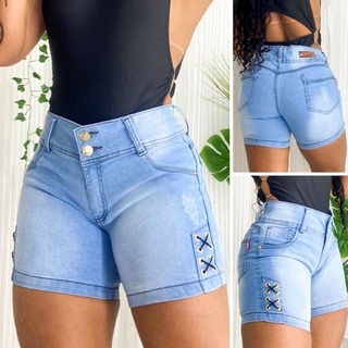 Shorts Curto Cós Alto