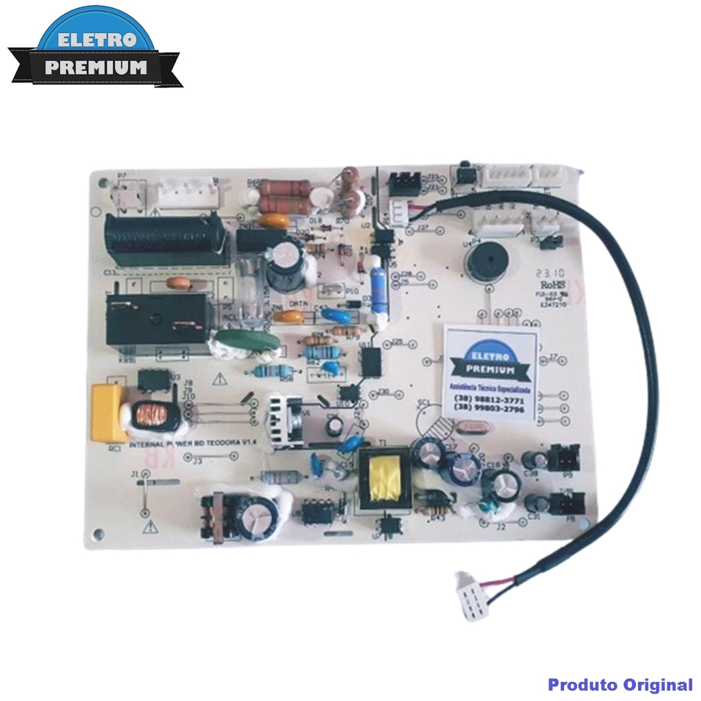 Placa para Ar Condicionado Electrolux QI09F QI12F Shopee Brasil